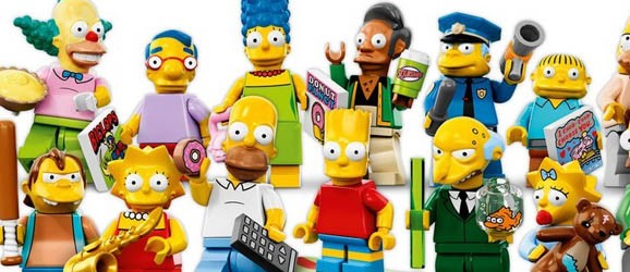 les nouvelles figurines LEGO Simpson